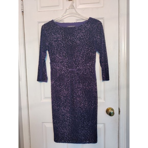 Jones New York - evening dress - Deep Ink Blue - size 8 - Picture 2 of 4
